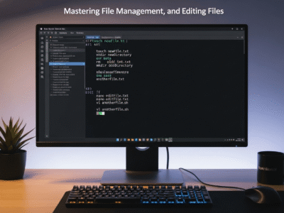 Mastering File Management in Linux: Creating, Deleting, and Editing Files
